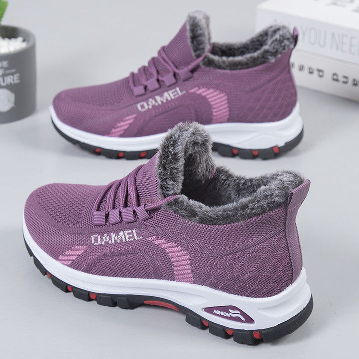 Damer vinterbeständiga och ventilerande sneakers med mysigt innerfoder Mirla-Eva Jonsson