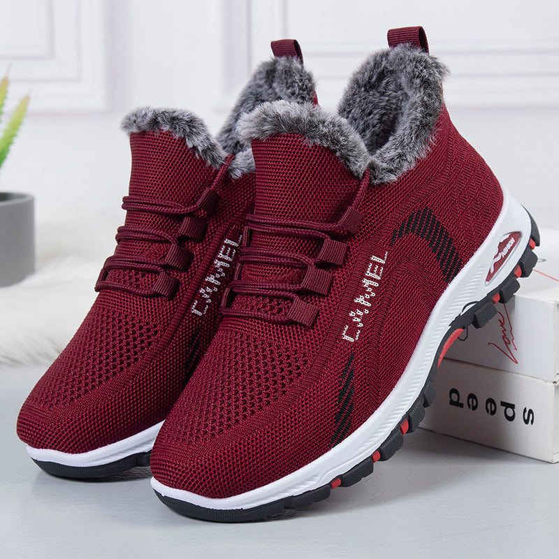 Damer vinterbeständiga och ventilerande sneakers med mysigt innerfoder Mirla-Eva Jonsson