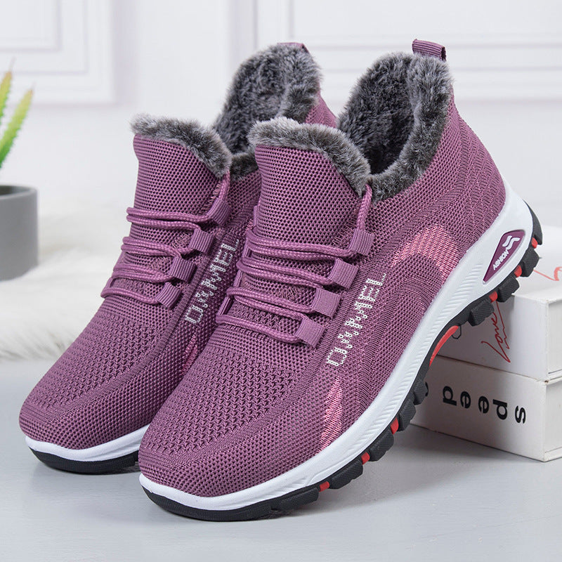 Damer vinterbeständiga och ventilerande sneakers med mysigt innerfoder Mirla-Eva Jonsson