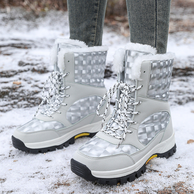 Damer vinterboots med bekväm isolering och halkfri sula Mirla-Eva Jonsson
