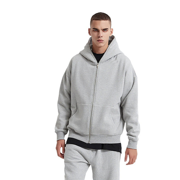 Damer zip-hoodie med hög krage och praktiska fickor Eva Jonsson-Eva Jonsson