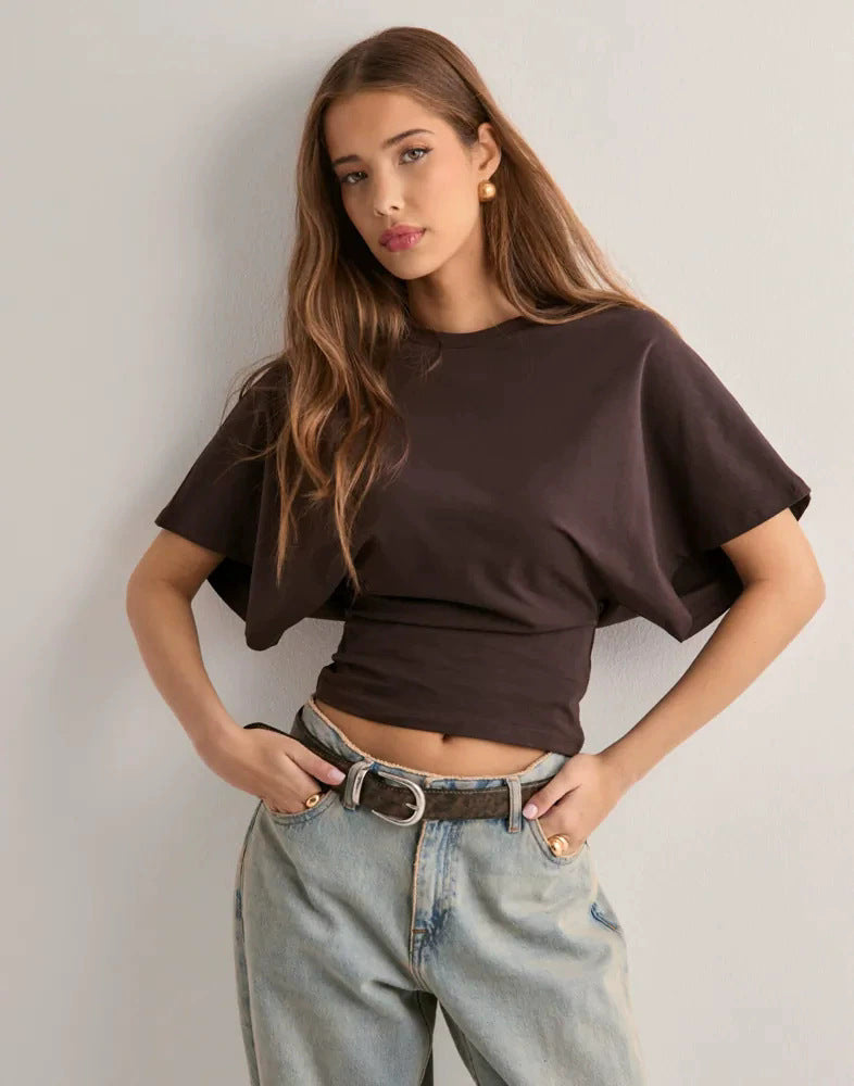 Damern Bekväm Oversized T-shirt med modern passform Mirla-Eva Jonsson
