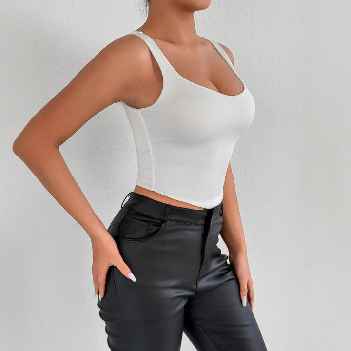 Damern Crop-Top med moderiktig skärning och komfort Mirla-Eva Jonsson