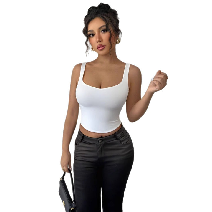 Damern Crop-Top med moderiktig skärning och komfort Mirla-Eva Jonsson