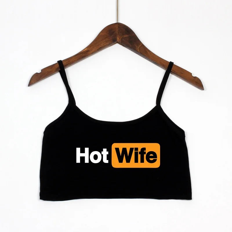 Damern Crop-Top med moderna tryck och justerbara remmar Mirla-Eva Jonsson