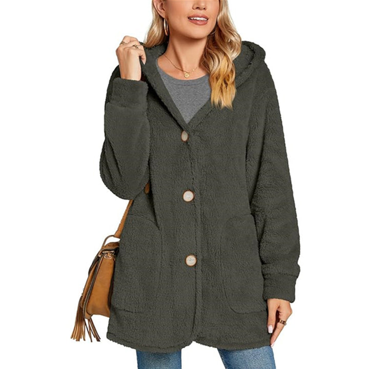 Damern Fuzzy Hooded Kappa Eva Jonsson-Eva Jonsson
