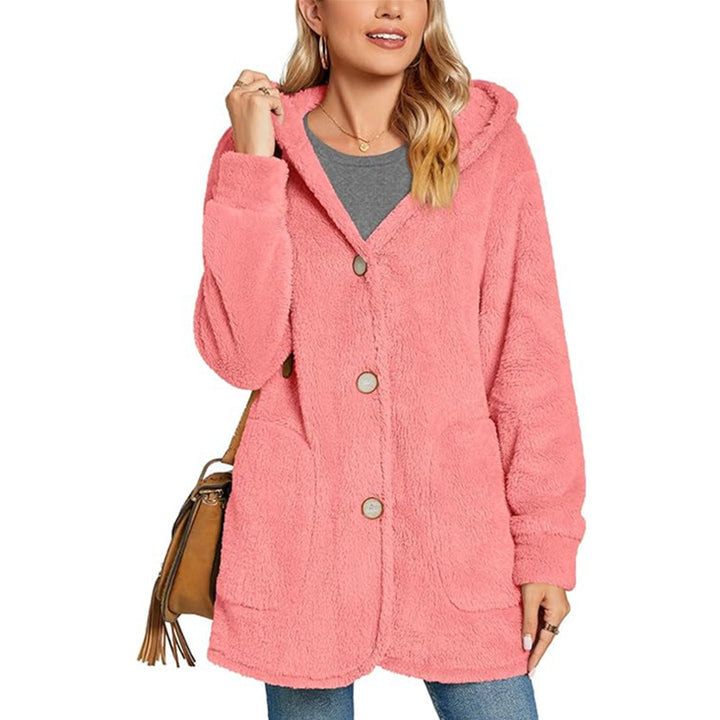 Damern Fuzzy Hooded Kappa Eva Jonsson-Eva Jonsson