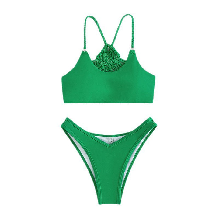 Damern Högskuren Bikini med justerbara axelband och elegant passform Mirla-Eva Jonsson