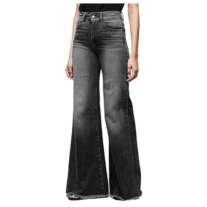 Damern Högskurna Slaghakjeans i Vintage-look Mirla-Eva Jonsson