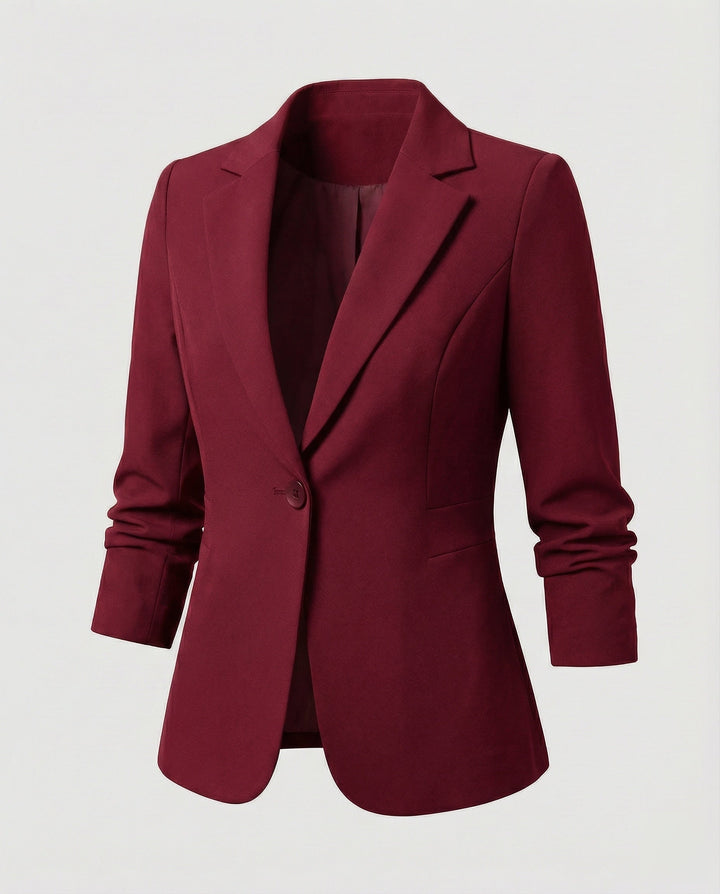 Damern Souverän Tailorerad Affärsblazer-Eva Jonsson