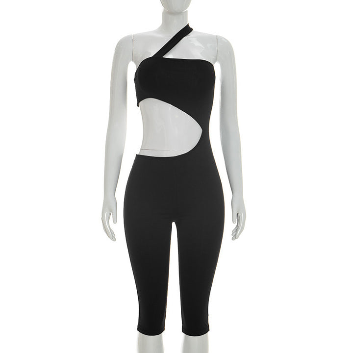 Damern Sportigt Set med Crop-Top och Leggings Mirla-Eva Jonsson