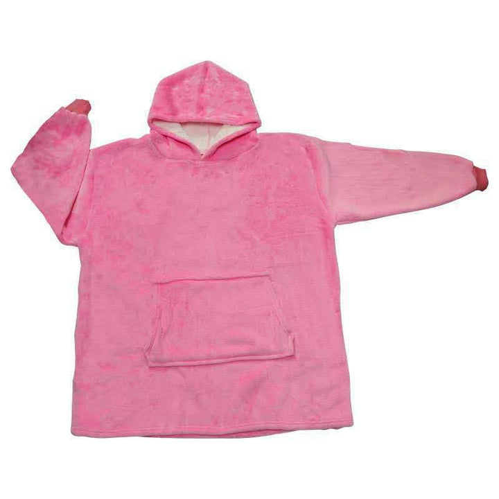 Damern Stor Hoodie med mysigt fleece och praktiska fickor Mirla-Eva Jonsson