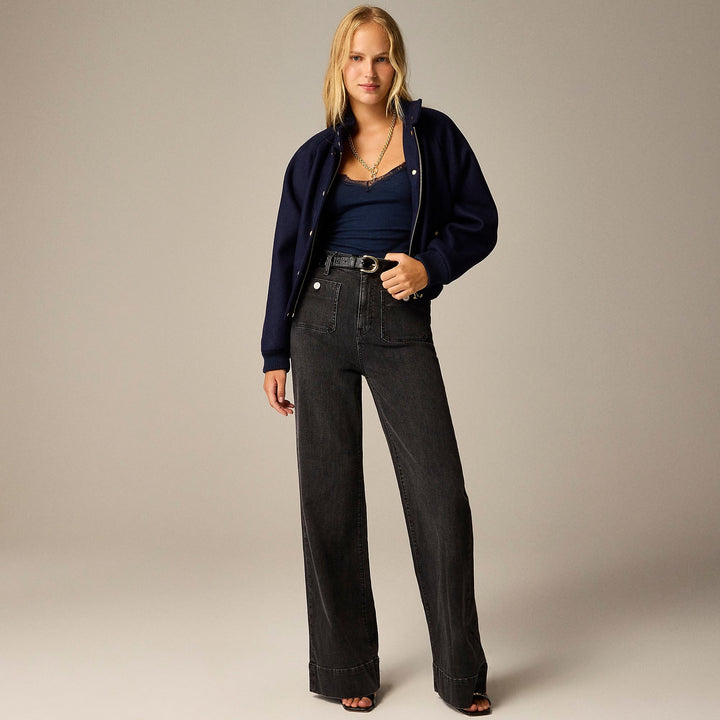 Damern Vida Bekväma Jeans med hög midja Mirla-Eva Jonsson