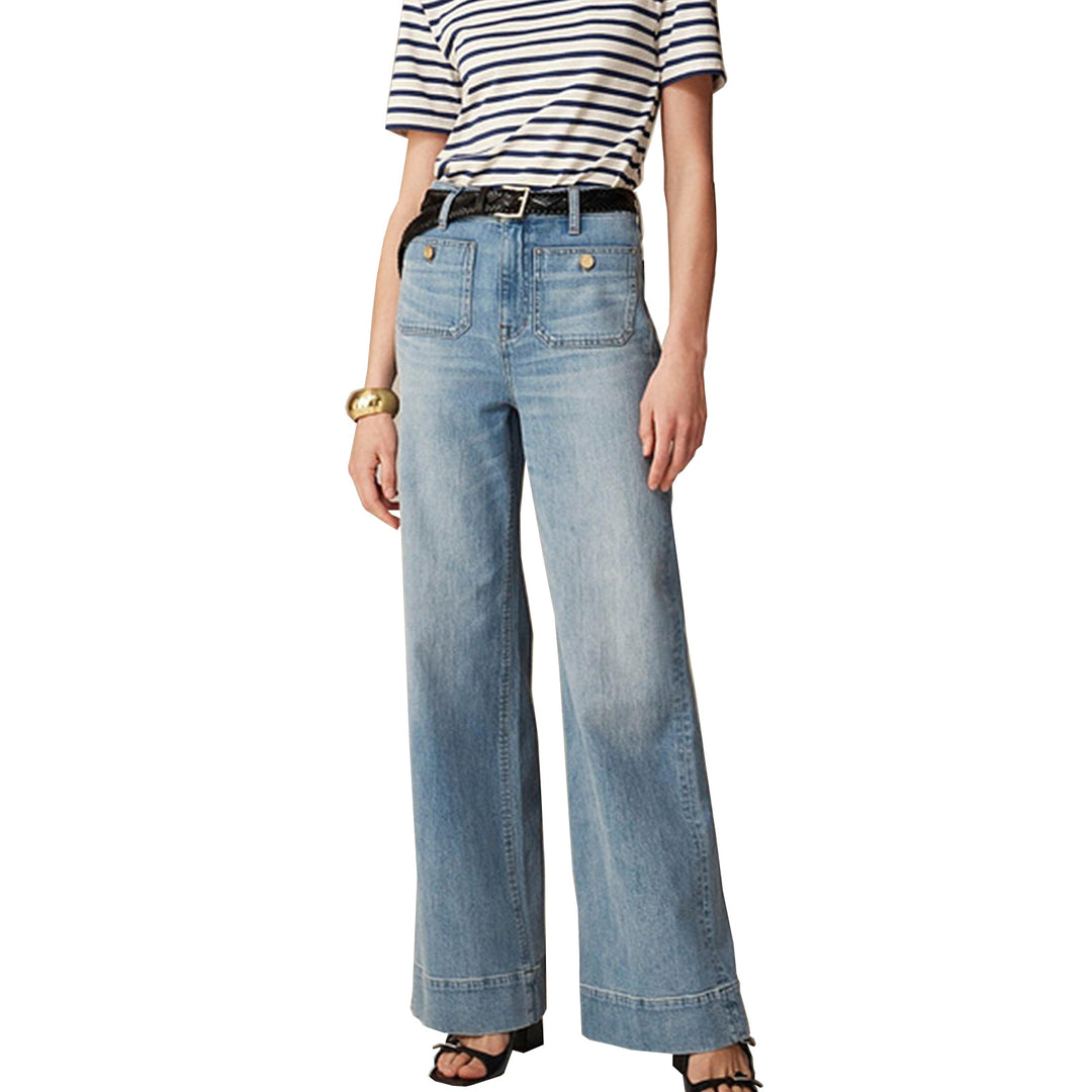 Damern Vida Bekväma Jeans med hög midja Mirla-Eva Jonsson