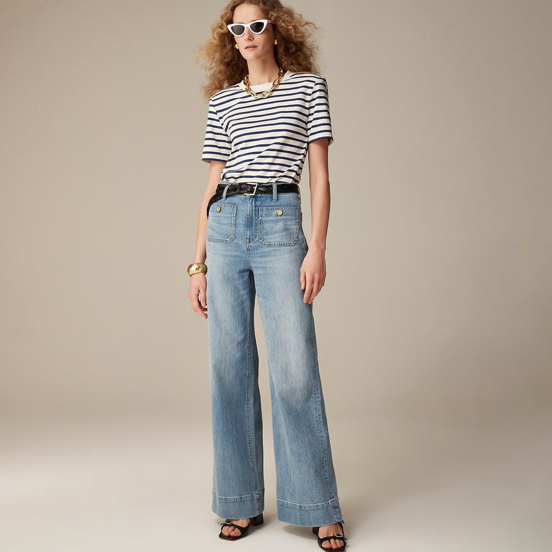 Damern Vida Bekväma Jeans med hög midja Mirla-Eva Jonsson