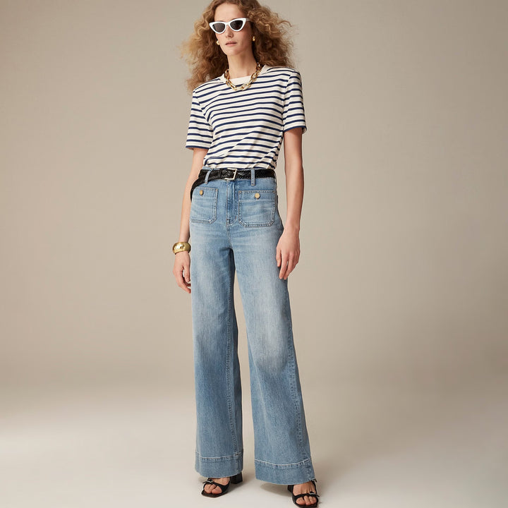 Damern Vida Bekväma Jeans med hög midja Mirla-Eva Jonsson