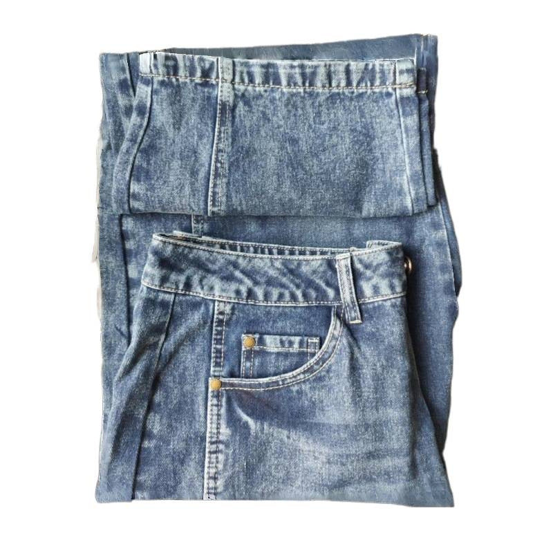 Damern Vida High-Waist Jeans i vintage-stil med en ovanlig tvättmetod Mirla-Eva Jonsson