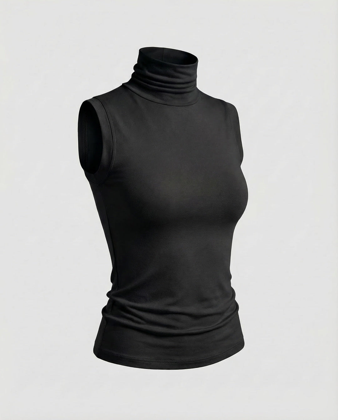 Damern ärmlös polo tröja stretchjersey-Eva Jonsson