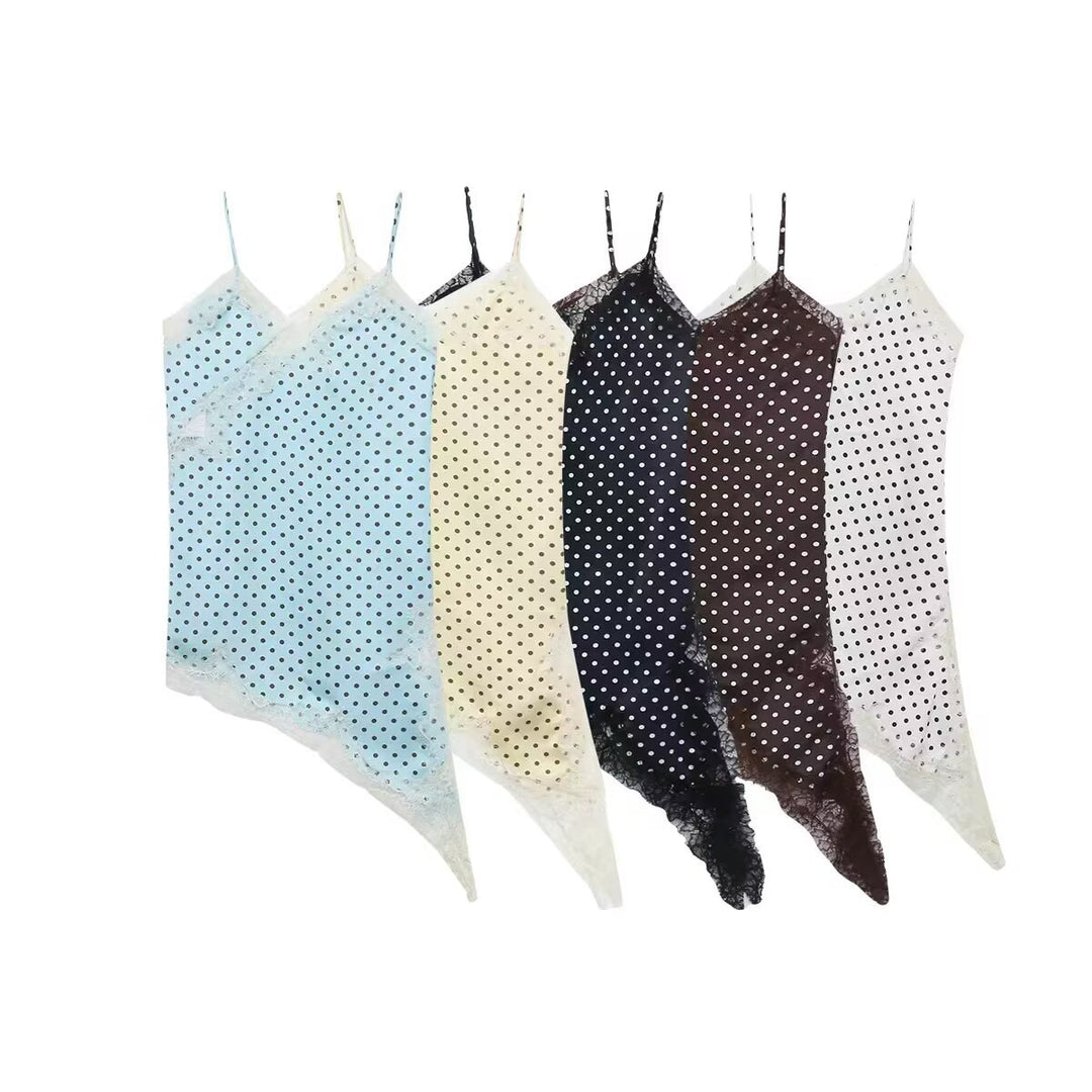 Damern asymmetrisk spaghetti-top Mirla-Eva Jonsson
