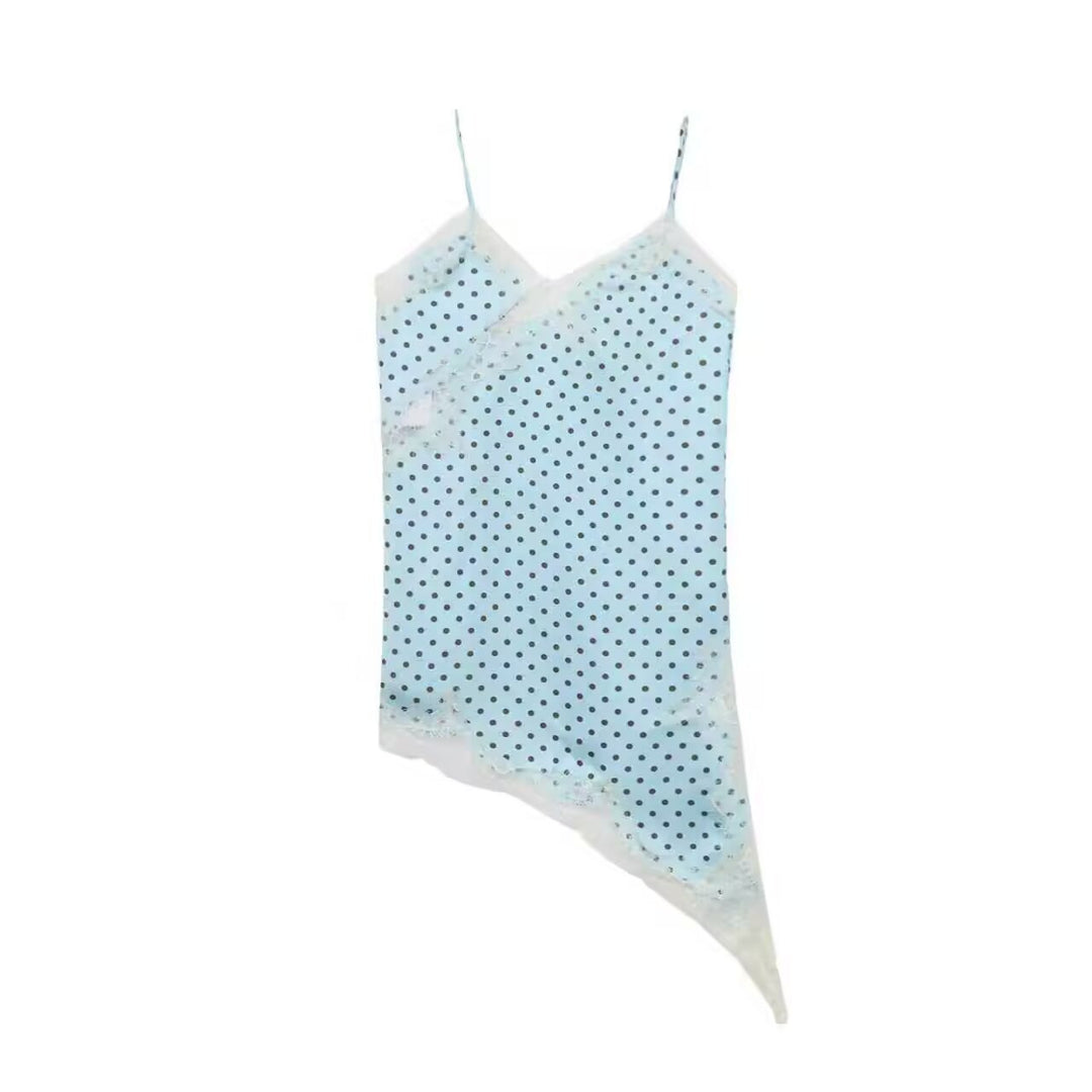 Damern asymmetrisk spaghetti-top Mirla-Eva Jonsson