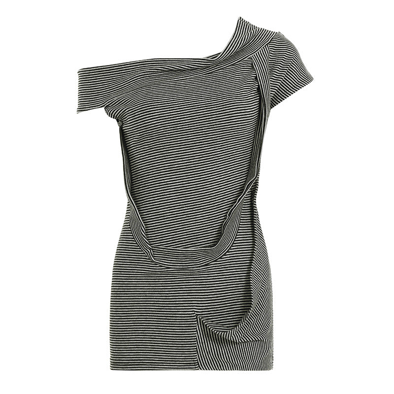 Damern asymmetrisk topp med mångsidig design Mirla-Eva Jonsson