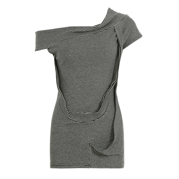 Damern asymmetrisk topp med mångsidig design Mirla-Eva Jonsson