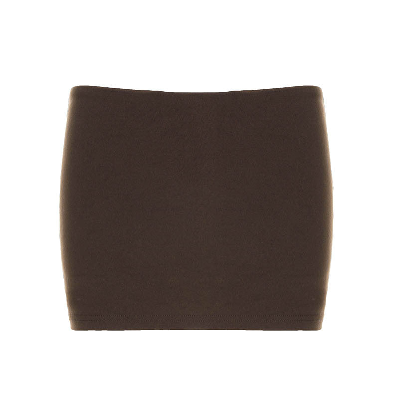 Damern elegant mini kjol i högkvalitativt jersey-material med elastisk midja Mirla-Eva Jonsson