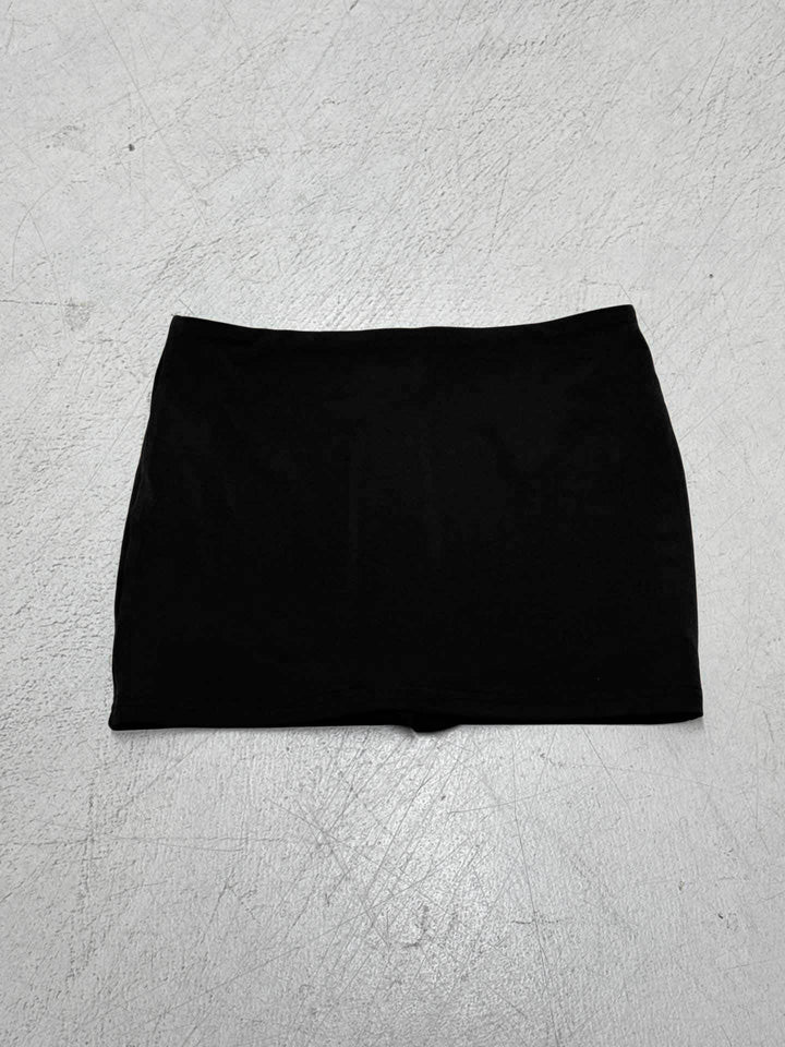 Damern elegant mini kjol i högkvalitativt jersey-material med elastisk midja Mirla-Eva Jonsson