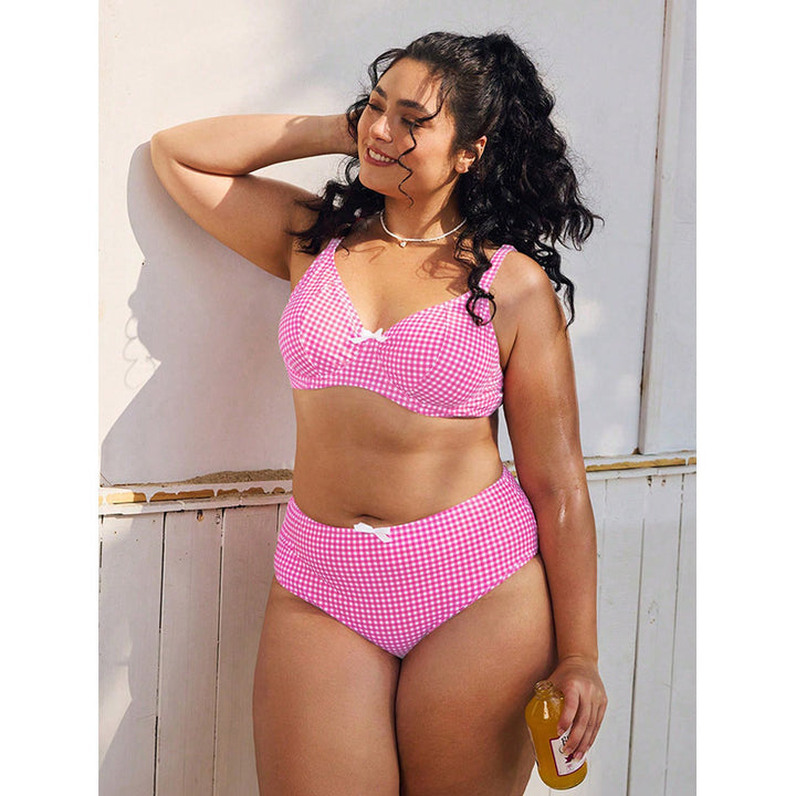 Damern högsittande bikini med vadderad topp Mirla-Eva Jonsson