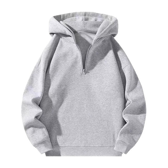 Damern hoodie med hög krage och genomgående dragkedja Mirla-Eva Jonsson