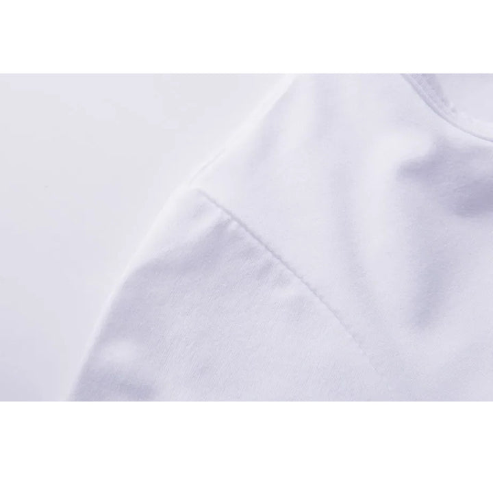 Damern kortärmad crop-top i ventilerande material Mirla-Eva Jonsson