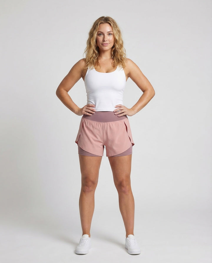 Damern löparshorts 2in1 innerbyxa-Eva Jonsson