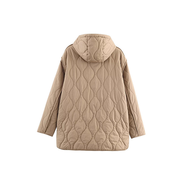 Damern quilted vinterjacka med lätt material och mysigt innerfoder Mirla-Eva Jonsson