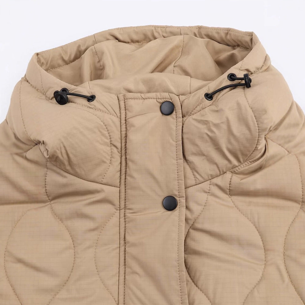Damern quilted vinterjacka med lätt material och mysigt innerfoder Mirla-Eva Jonsson