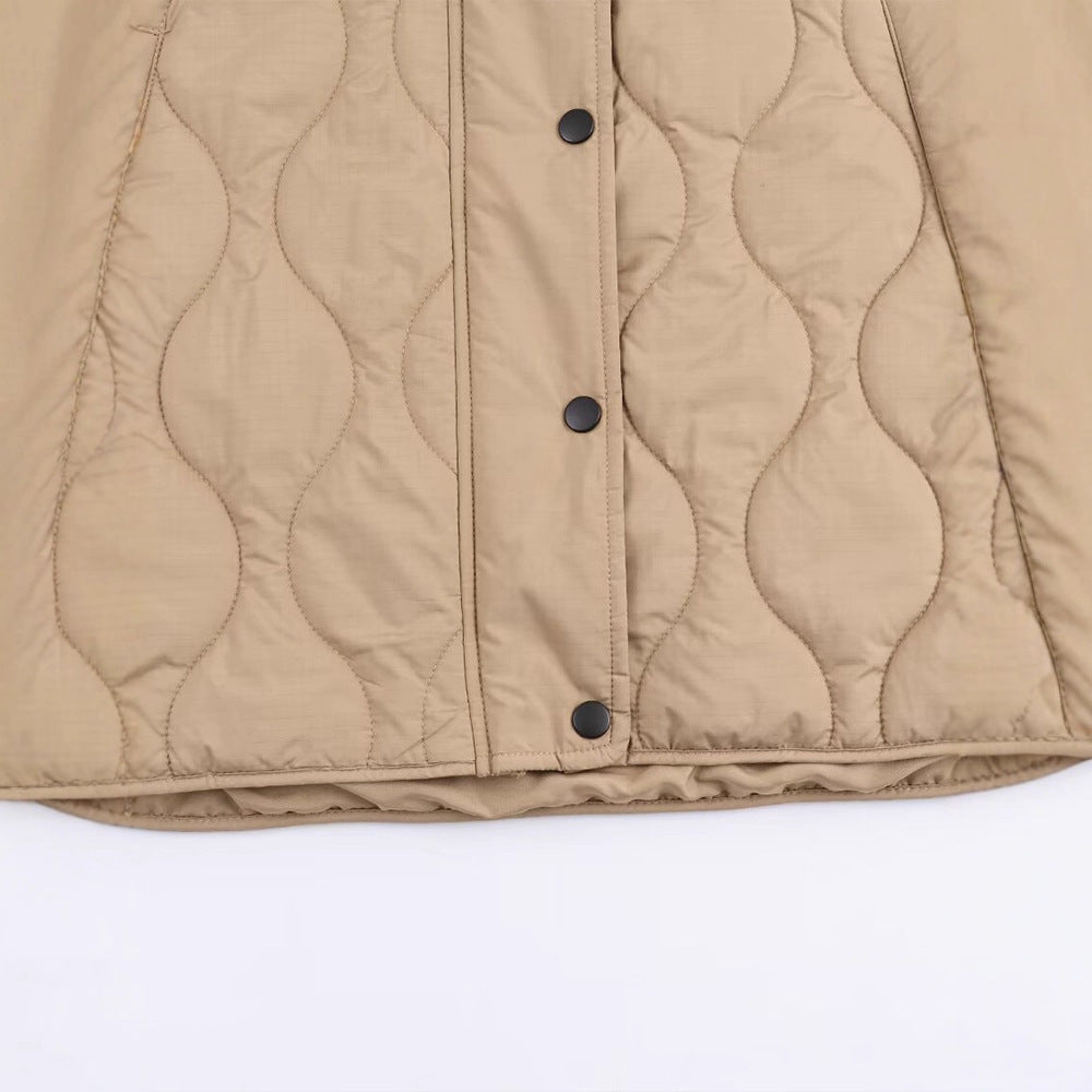 Damern quilted vinterjacka med lätt material och mysigt innerfoder Mirla-Eva Jonsson
