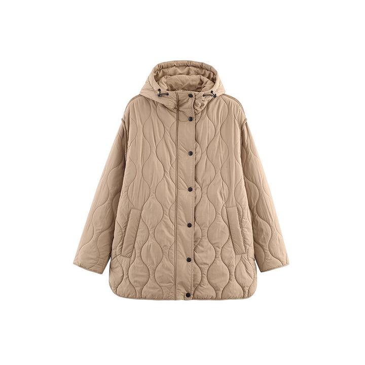 Damern quilted vinterjacka med lätt material och mysigt innerfoder Mirla-Eva Jonsson