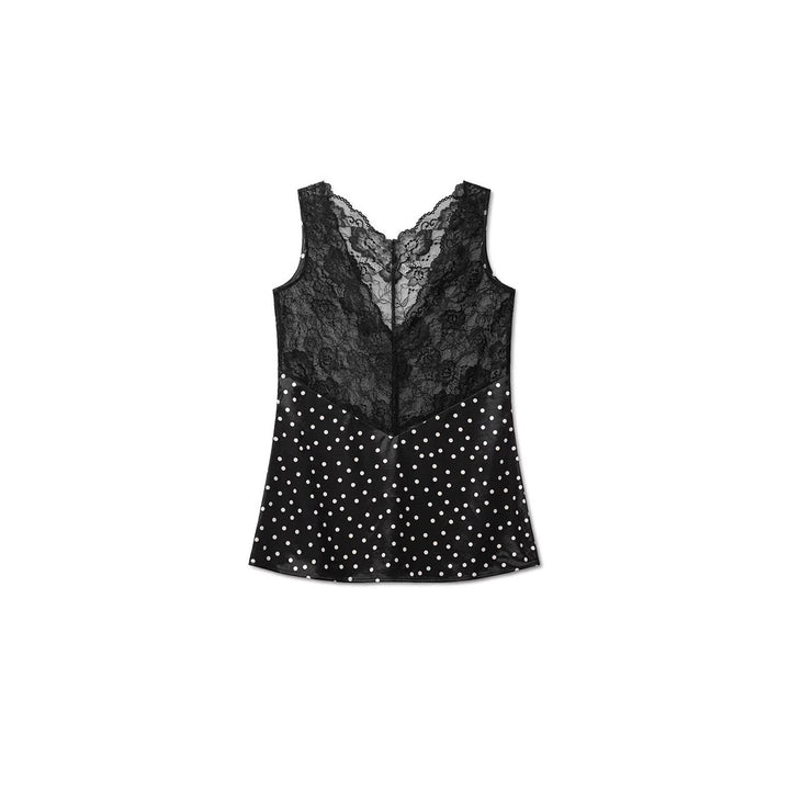 Damern spets-cami med prickar och eleganta detaljer Mirla-Eva Jonsson