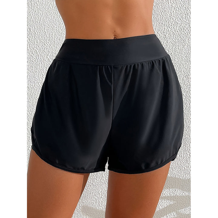 Damern sportiga shorts med hög midja och lös passform Mirla-Eva Jonsson