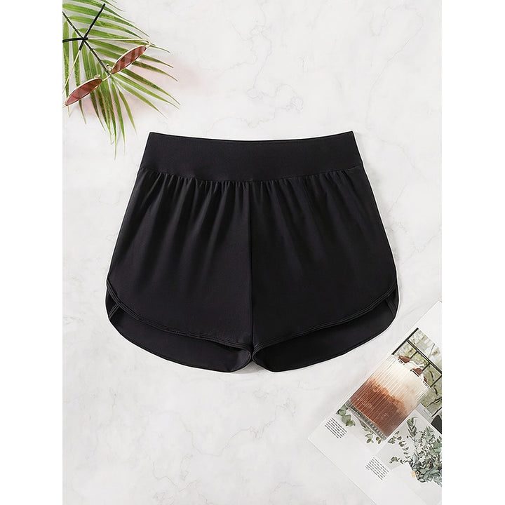 Damern sportiga shorts med hög midja och lös passform Mirla-Eva Jonsson