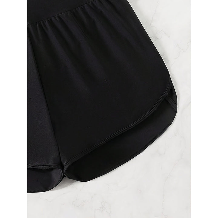 Damern sportiga shorts med hög midja och lös passform Mirla-Eva Jonsson