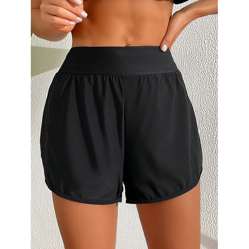 Damern sportiga shorts med hög midja och lös passform Mirla-Eva Jonsson