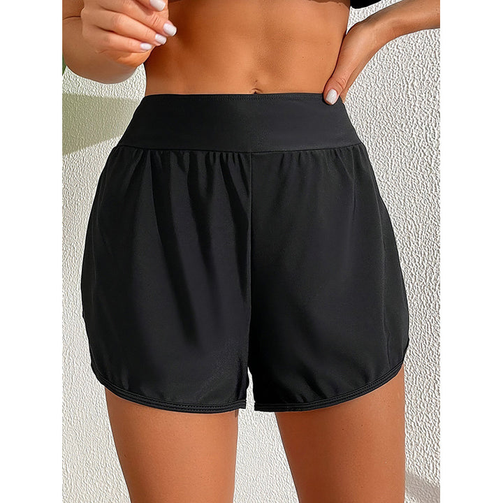 Damern sportiga shorts med hög midja och lös passform Mirla-Eva Jonsson