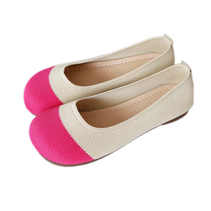 Damernas Andningsbara Ballerinas med Flexibelt Ovanmaterial Mirla-Eva Jonsson