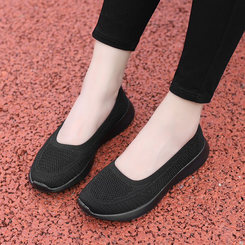 Damernas Andningsbara Slip-On Sneakers med Adaptive Fit Teknik Mirla-Eva Jonsson