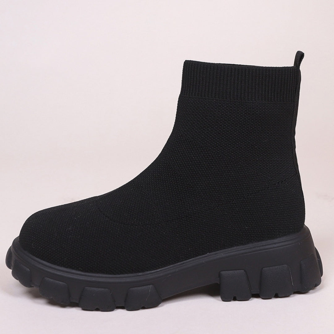 Damernas Andningsbara Sock-Boots med halkfri Sula Mirla-Eva Jonsson
