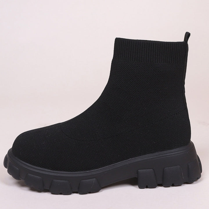 Damernas Andningsbara Sock-Boots med halkfri Sula Mirla-Eva Jonsson