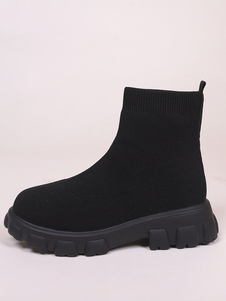 Damernas Andningsbara Sock-Boots med halkfri Sula Mirla-Eva Jonsson