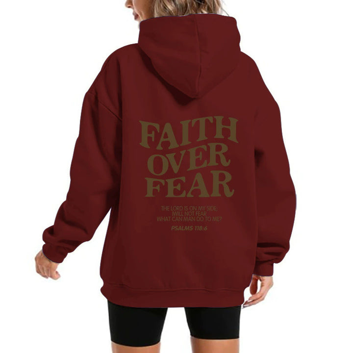 Damernas Bekväm Hoodie med inspirerande tryck Mirla-Eva Jonsson