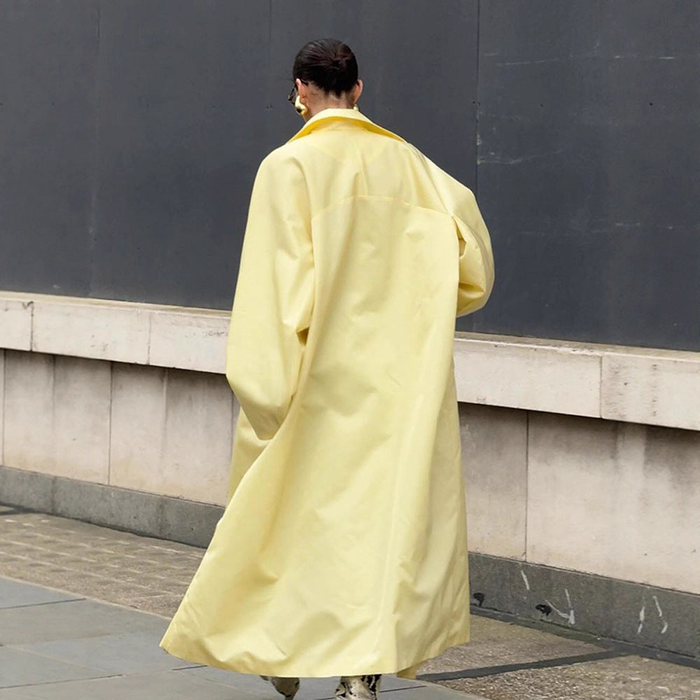 Damernas Bekväm Oversized Trenchcoat Mirla-Eva Jonsson