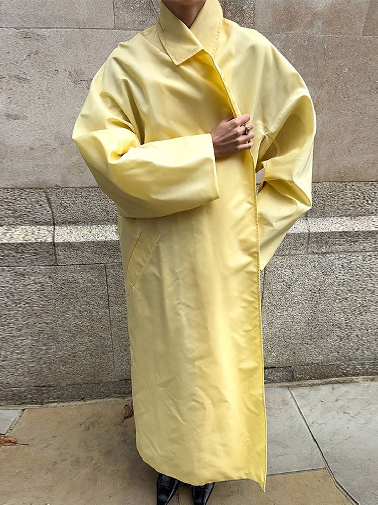 Damernas Bekväm Oversized Trenchcoat Mirla-Eva Jonsson